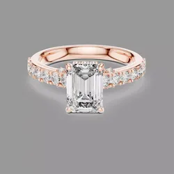 Solitaire ring  3D print model