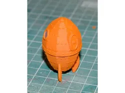 Wallace & Gromit rocket