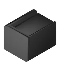20x20mm Square Tube Cover with height adjustment