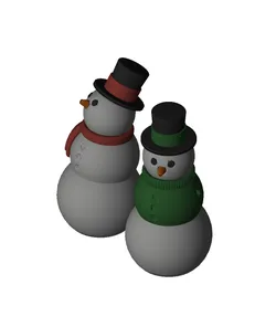 Articulated Snowman Fidget