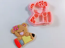 Bear-shaped cookie cutter - Free 3D Print Model