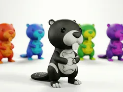 BW Beaver - Free 3D Print Model