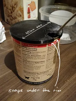 Cat Food Can Lid (10,1cm)