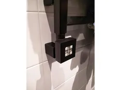 Cover lid for A-collection towel dryer thermostat.