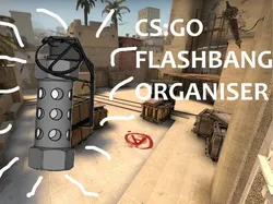 CS:GO FLASHBANG PENCILS ORGANISER - Free 3D Print Model