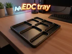 EDC tray - Free 3D Print Model