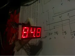 Ghostbuster Gigameter LED display