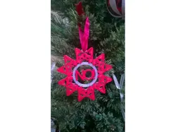 Grumpy Cat Snowflake Ornament
