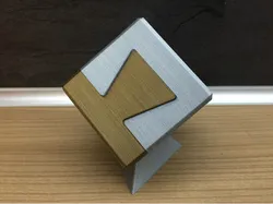 Impossible Dovetail Joint Cube (IDJC) inspired by "Clickspring"