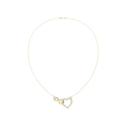 Luxury Diamond Heart Infinity Love Pendant Necklace CAD 3D print model