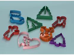 Merry Christmas! Cookie Cutters Collection! :)