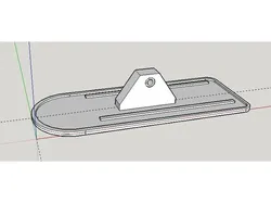 RC Airplane Snow Ski