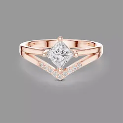 Solitaire Ring  3D print model