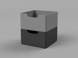 Stackable box (different sizes, customizable) - Free 3D Print Model