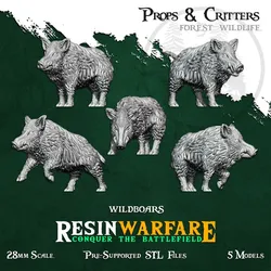 Wildboars - Props&Critters: Animals of the World