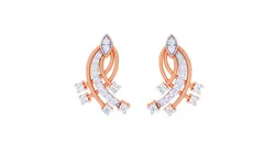 Women Studs Earrings 3dm stl 3mf obj glb gltf render details 3D print model