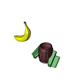 Banana Barrel - Switch Joy Con Cup - Ape Themed!