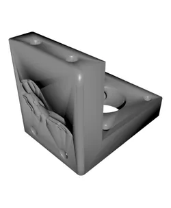 Ender 3 (V2,Pro) improved z-axis motor mount