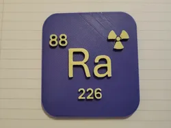Radium Element plate - Free 3D Print Model