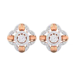 Women Stud Earrings STL JCD OBJ FBX Renders Details 3D print model