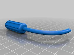 Curved Flat Srewdriver