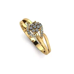 Engagement ring 3D print model