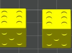Merlins Dice - Free 3D Print Model