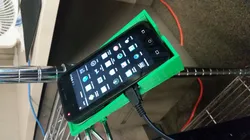 Rack Mounted Phone/PDA Holder