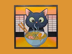 Ramen Kitty - Free 3D Print Model