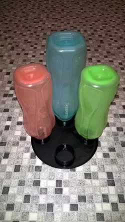 tupperware bottle cage