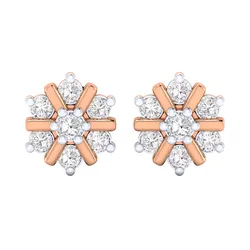 Women Stud Earrings STL JCD OBJ FBX Renders Details 3D print model