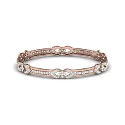 Bracelet gold diamond bangle 3D print model