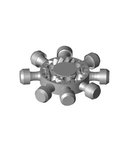 Gear Bearing Fidget Spinner