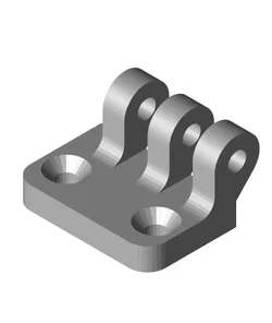 Hinge / M4 screws / 25mm offset