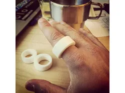 Ring ZERO dummies, for size comparison