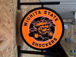 Wichita State sign - Free 3D Print Model