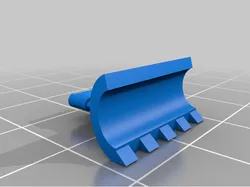 6mm Scale Tank Dozer Blade Upgrade