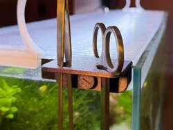 Aquarium Aquascape Tool Holder  - Free 3D Print Model
