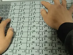 Braille Multiplication Table  - Free 3D Print Model