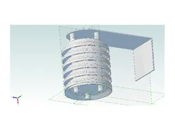 Convective Solar Radiation Shield (Stevenson Screen) for weather station