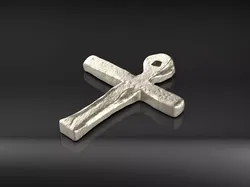 Curse of Oak Island Cross Pendant 3D print model