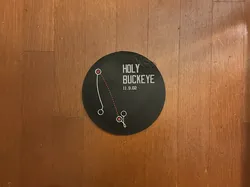 “Holy Buckeye” – 3D Printed Tribute Sign - Free 3D Print Model