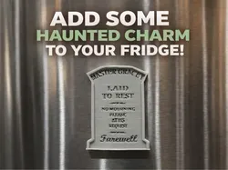 Master Gracey Haunted Mansion Fridge Magnet - Free 3D Print Model