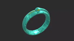 Miraculous Ladybug - Snake Bracelet 3D print model