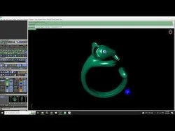 Mouse rings free size 3D print model