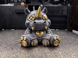 Patchwork Rhino - Free 3D Print Model