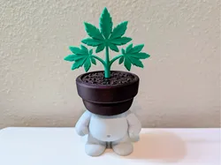Pothead Desk Buddy (18+) - No AMS Required - Free 3D Print Model