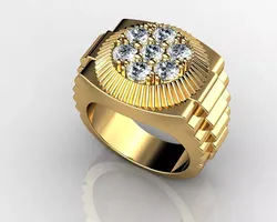 Ring Diamond CT 3D print model