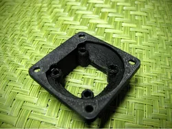 Robo 3D 25mm to 40mm fan adapter for hotend