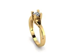 wedding ring 3D print model